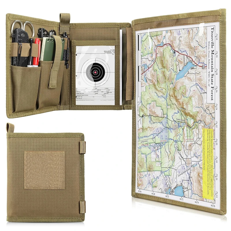 Military Grade Case - Tactical Map Storage Bag Map Holder