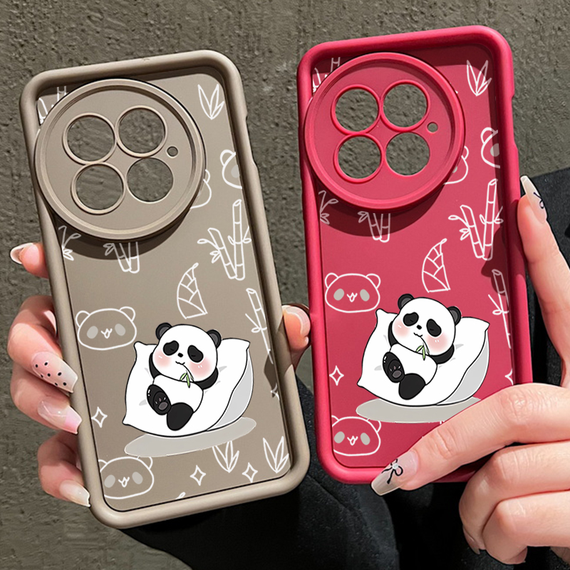 Phone Cases Oneplus - Cute Pandas Pattern TPU Case For