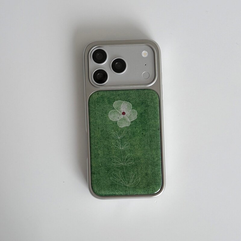 Ins Spring Green Flower Oil Pa - огляд і ціна Phone Cases Green