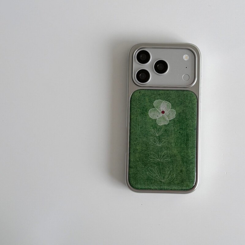Ins Spring Green Flower Oil Pa - огляд і ціна Phone Cases Green