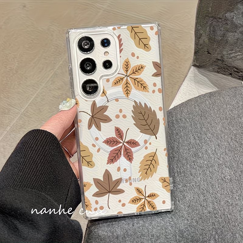 Maple Leaf Pattern Phone Case  - огляд і ціна Phone Cases Magsafe