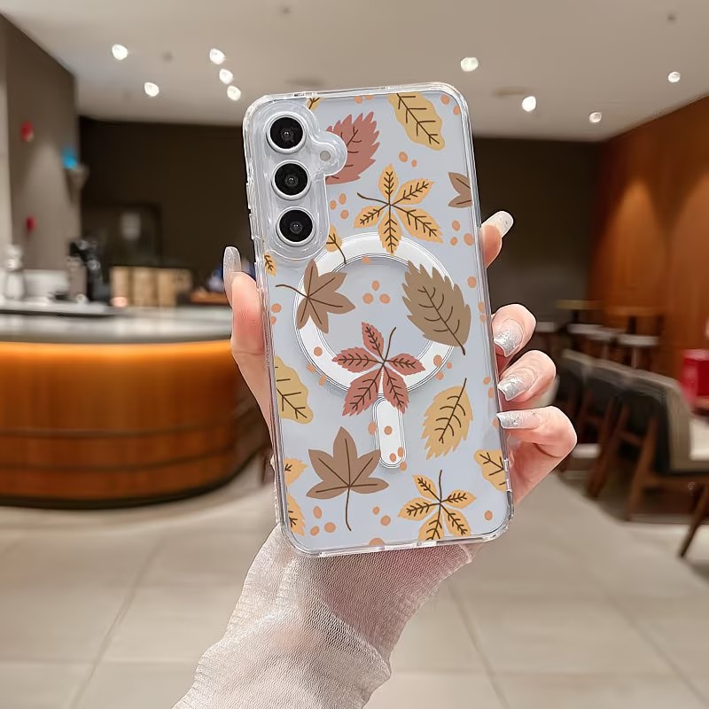 Maple Leaf Pattern Phone Case  - огляд і ціна Phone Cases Magsafe
