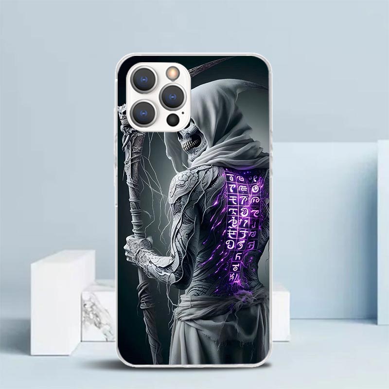 Death Grim Reaper Skull Scythe - огляд і ціна Phone Cases That Fit Iphone 16E