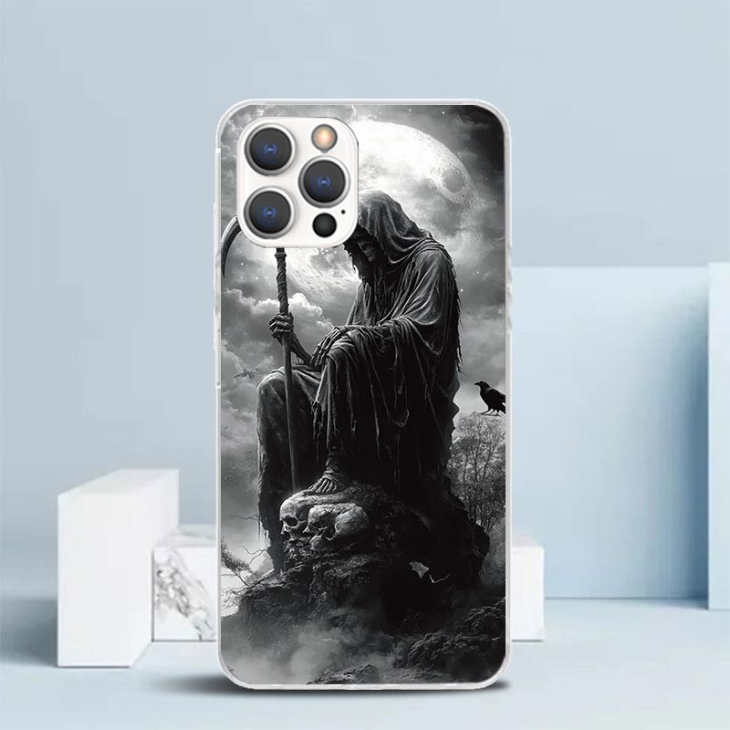 Death Grim Reaper Skull Scythe - огляд і ціна Phone Cases That Fit Iphone 16E