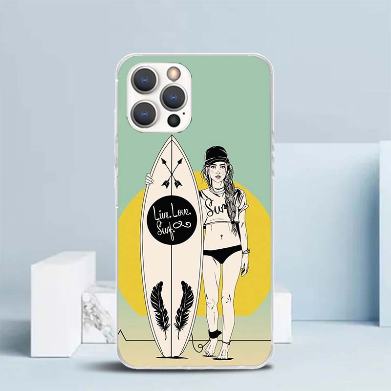 Surf Board Aesthetic Soft Cove - огляд і ціна Phone Cases That Fit Iphone 16E