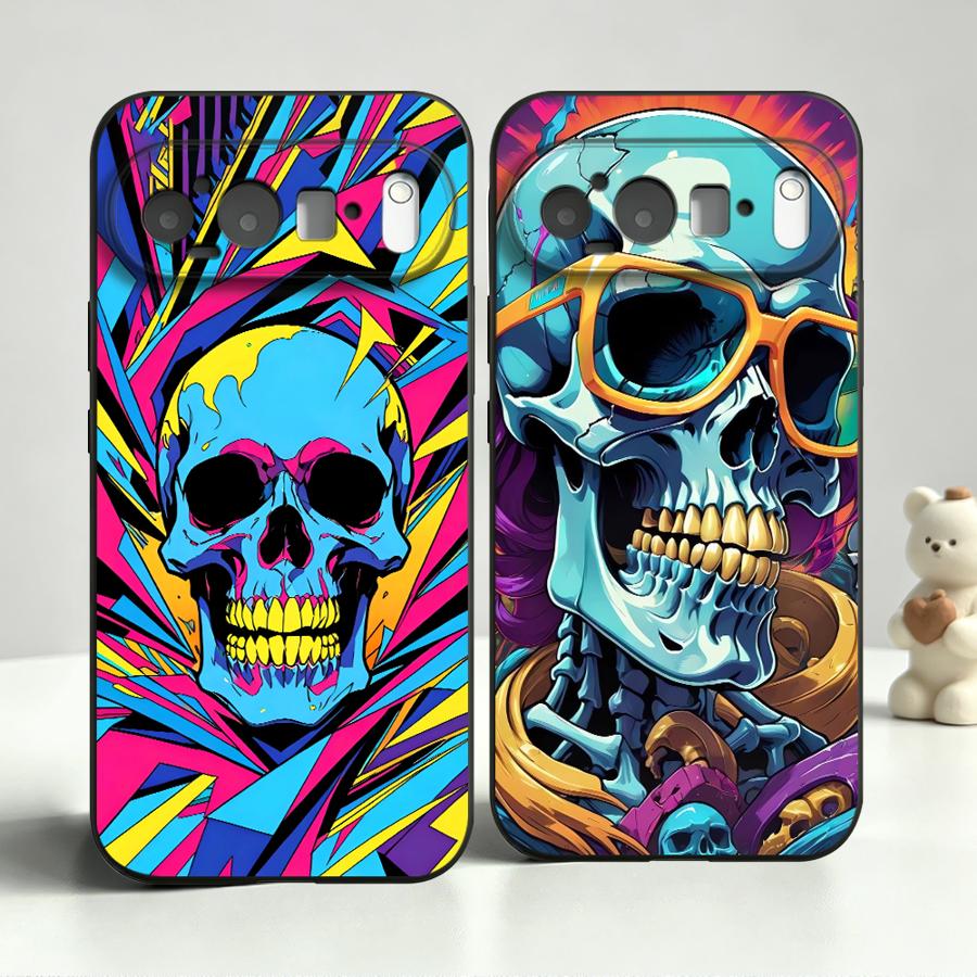 Neon Pop Art Skull Case for Go - огляд і ціна Phone Cases Google Pixel 10
