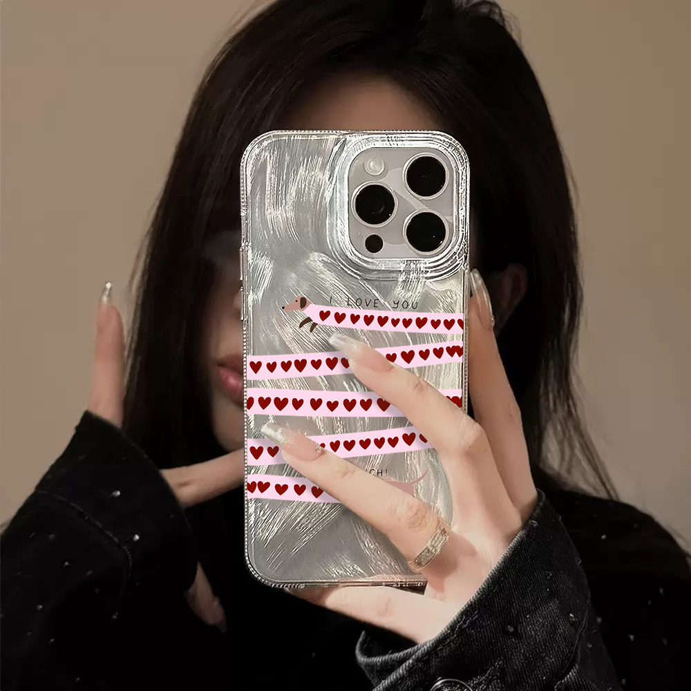 Cute Dachshund Silk Texture Ph - огляд і ціна Phone Cases Galaxy S26 Ultra