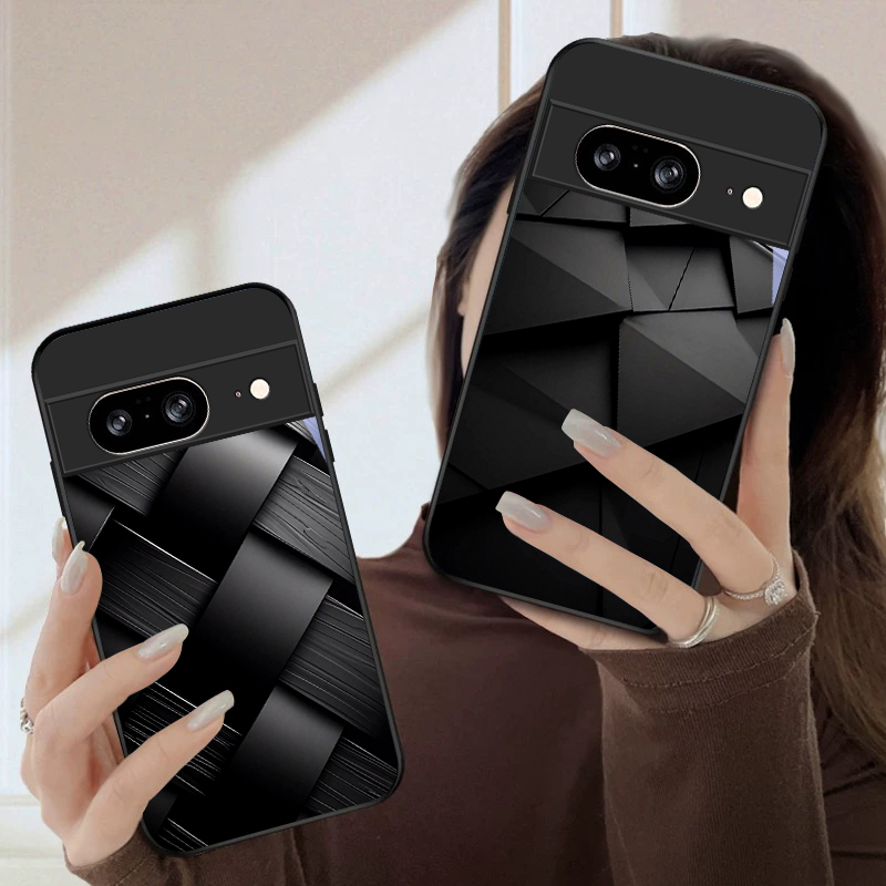 Dark geometric texture For Goo - огляд і ціна Phone Cases Google Pixel 10
