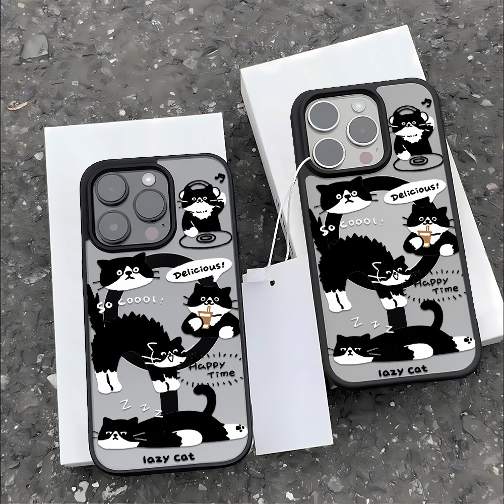 Funny Black Cat Wireless Charg - огляд і ціна Phone Cases Magsafe