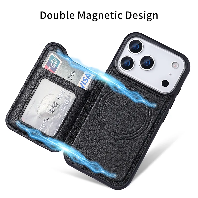 For Magsafe Magnetic Leather W - огляд і ціна Phone Cases With Magnet