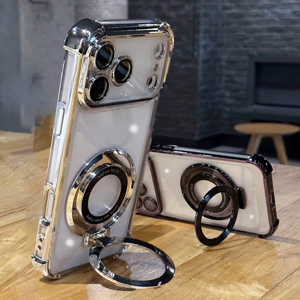 Luxury Shockproof Plating Brig - огляд і ціна Phone Cases With Magnet
