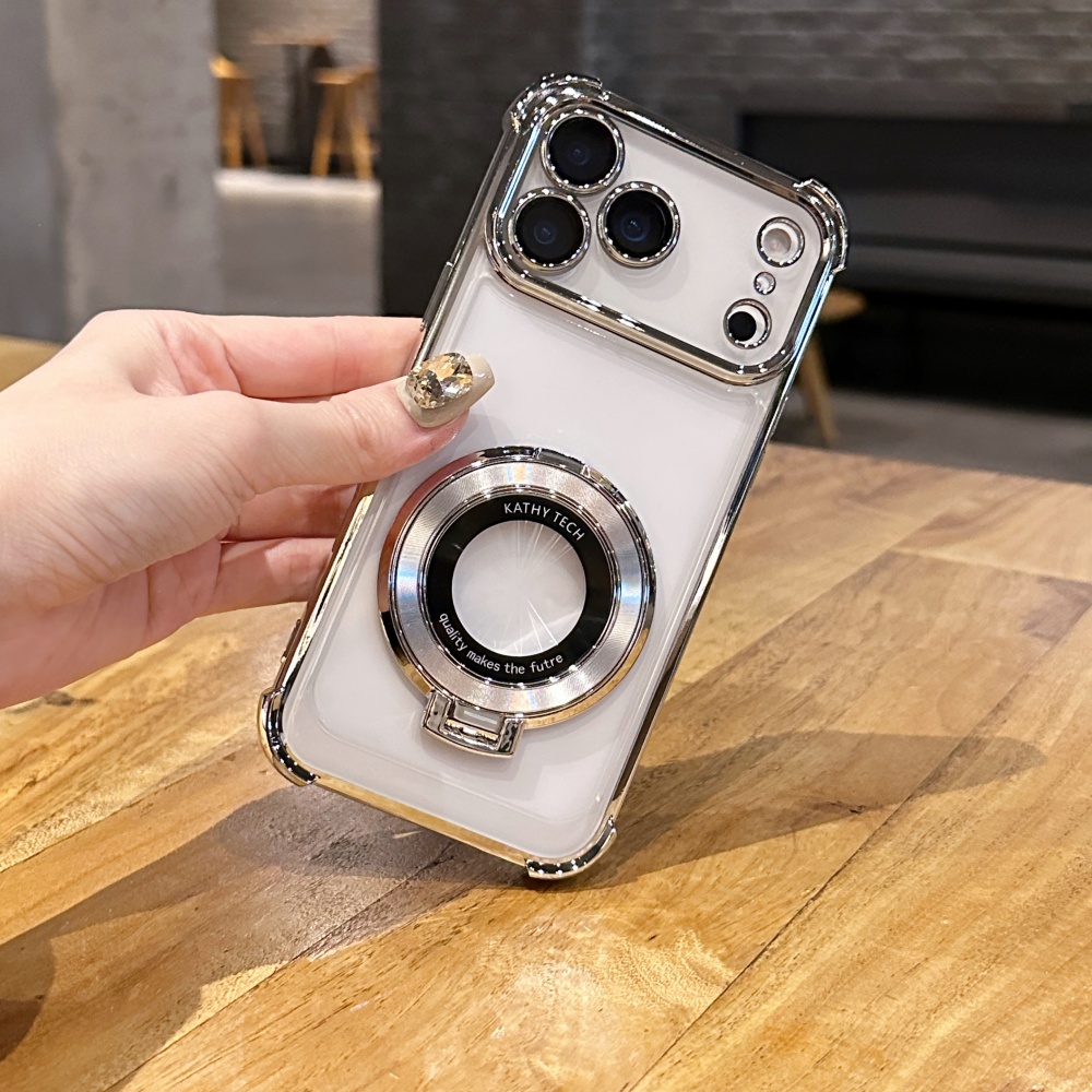 Luxury Shockproof Plating Brig - огляд і ціна Phone Cases With Magnet