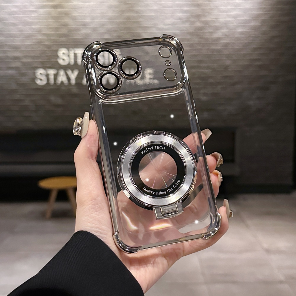 Luxury Shockproof Plating Brig - огляд і ціна Phone Cases With Magnet