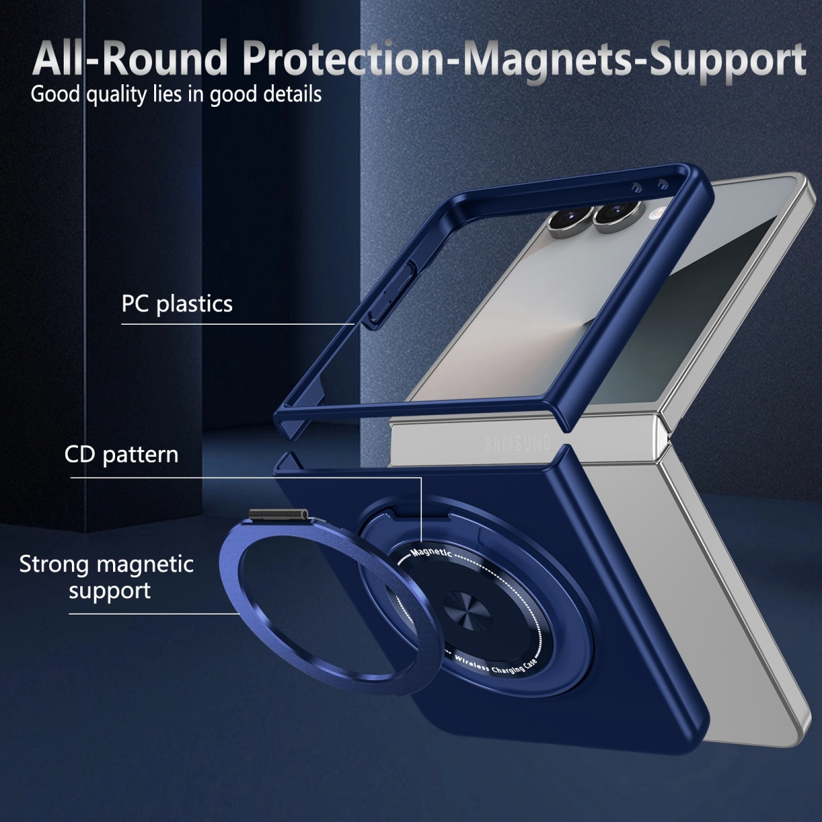 Magnetic Metal Rotate Ring Hol - огляд і ціна Phone Cases With Magnet