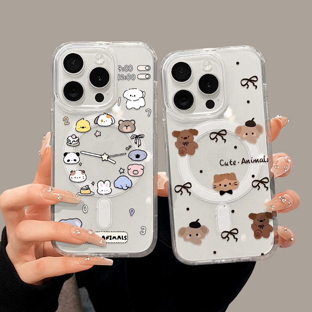 Cute Cartoon Animals Phone Cas - огляд і ціна Phone Cases Magsafe
