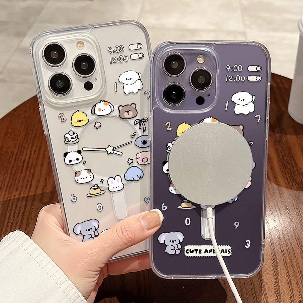 Cute Cartoon Animals Phone Cas - огляд і ціна Phone Cases Magsafe