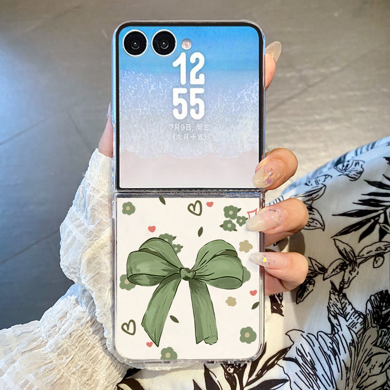 Green Bow Pattern Phone Case F - огляд і ціна Phone Cases Green