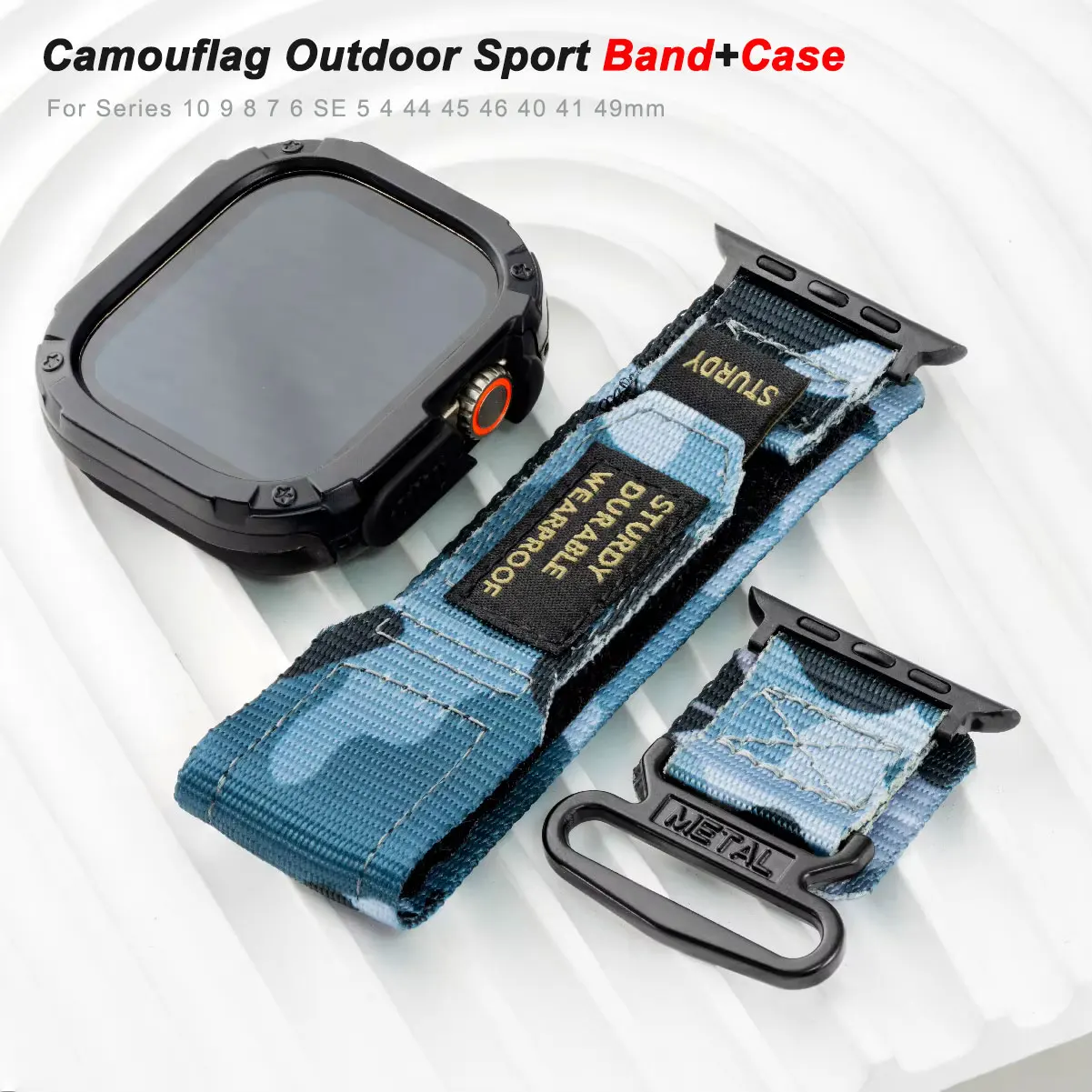 Nylon Strap+Case for Apple Wat - огляд і ціна Military Grade Case