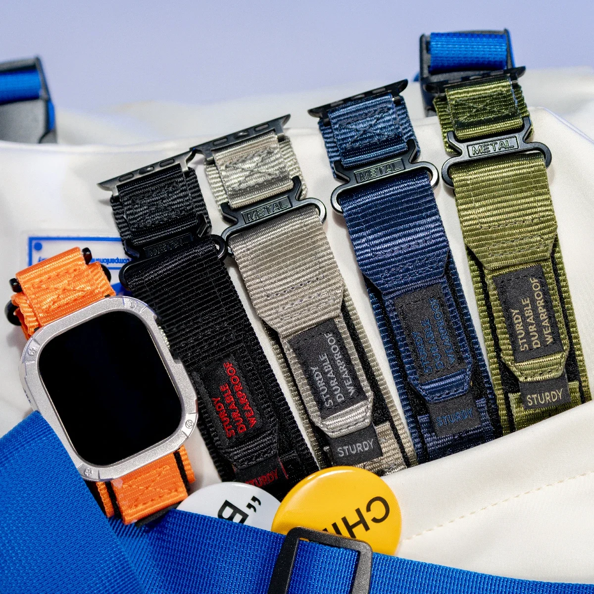 Nylon Strap+Case for Apple Wat - огляд і ціна Military Grade Case