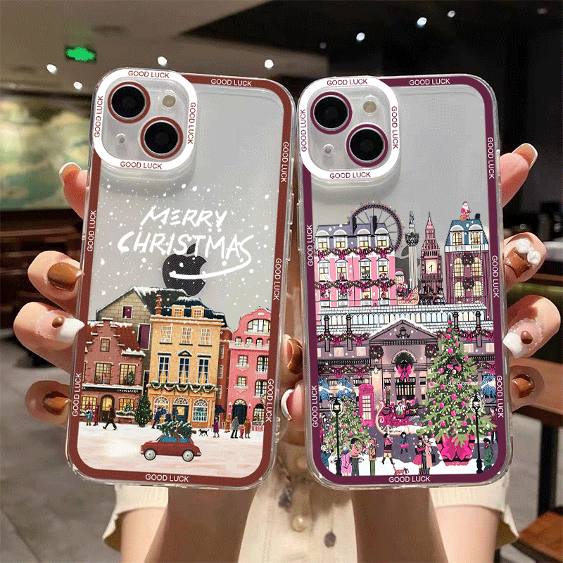 Winter New Year Christmas Stre - огляд і ціна Phone Cases Xiaomi