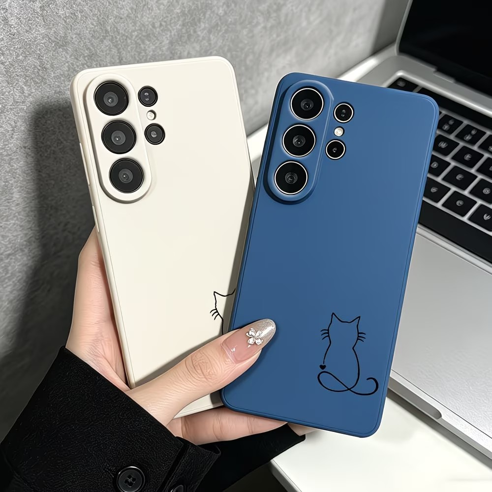 Minimalis Line Art Cat Sketch  - огляд і ціна Phone Cases Cat