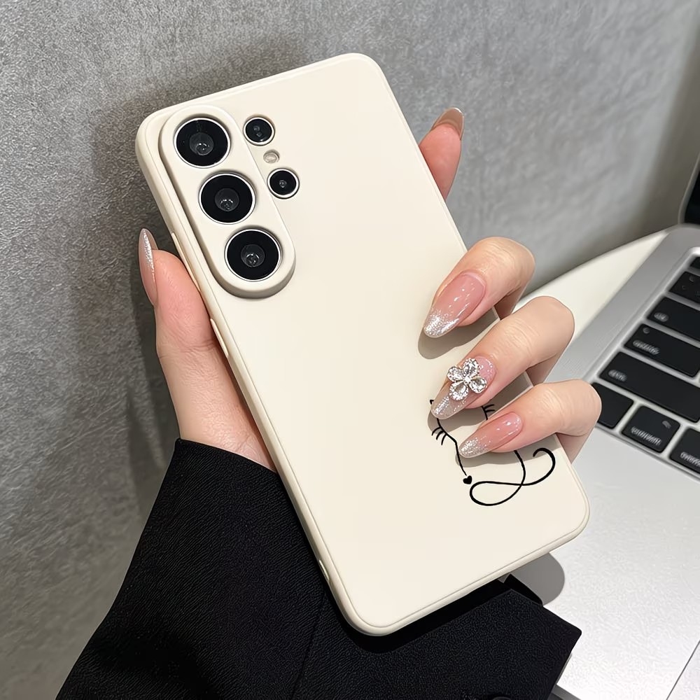 Minimalis Line Art Cat Sketch  - огляд і ціна Phone Cases Cat