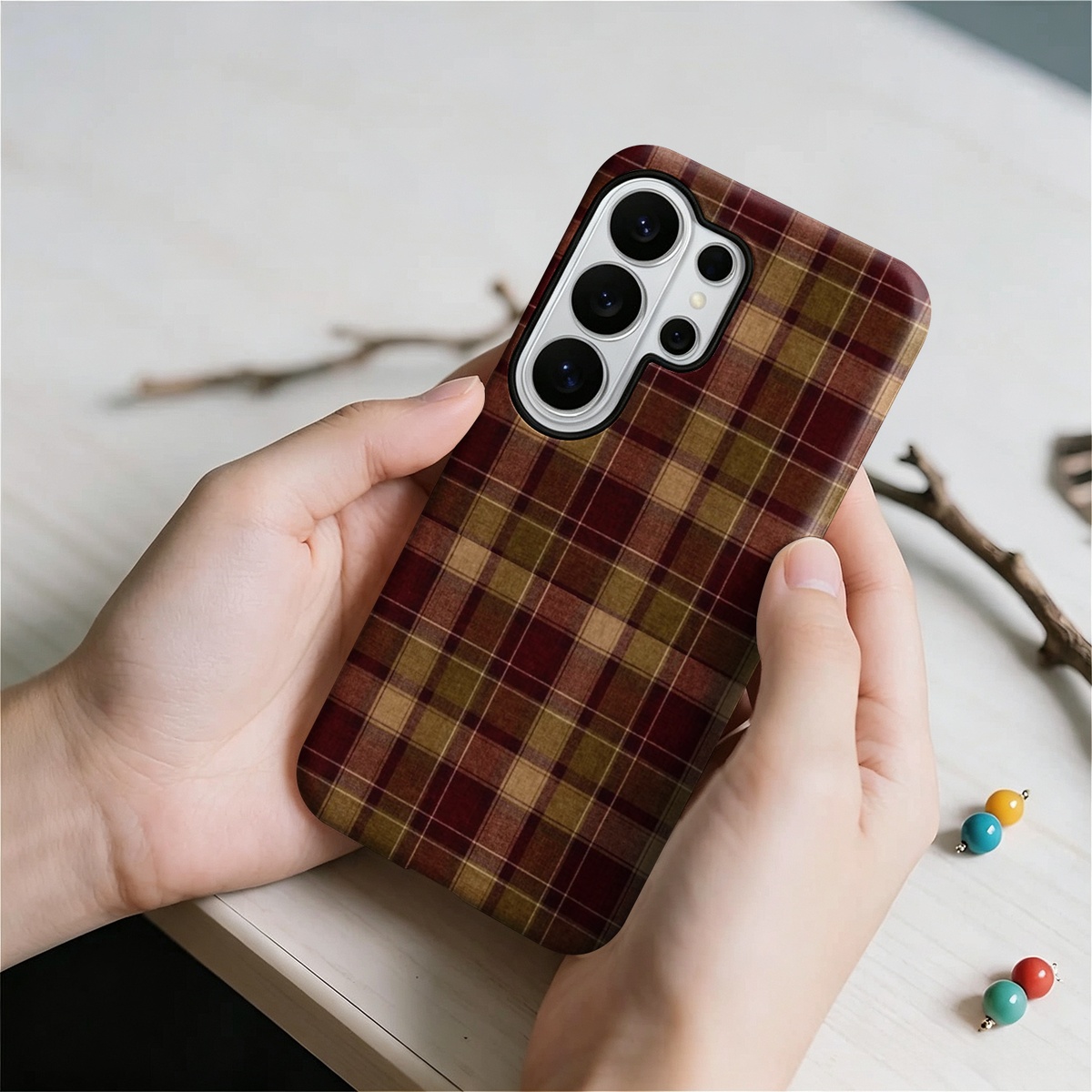 Red And Green Plaid 2-in-1 Dua - огляд і ціна Phone Cases Green