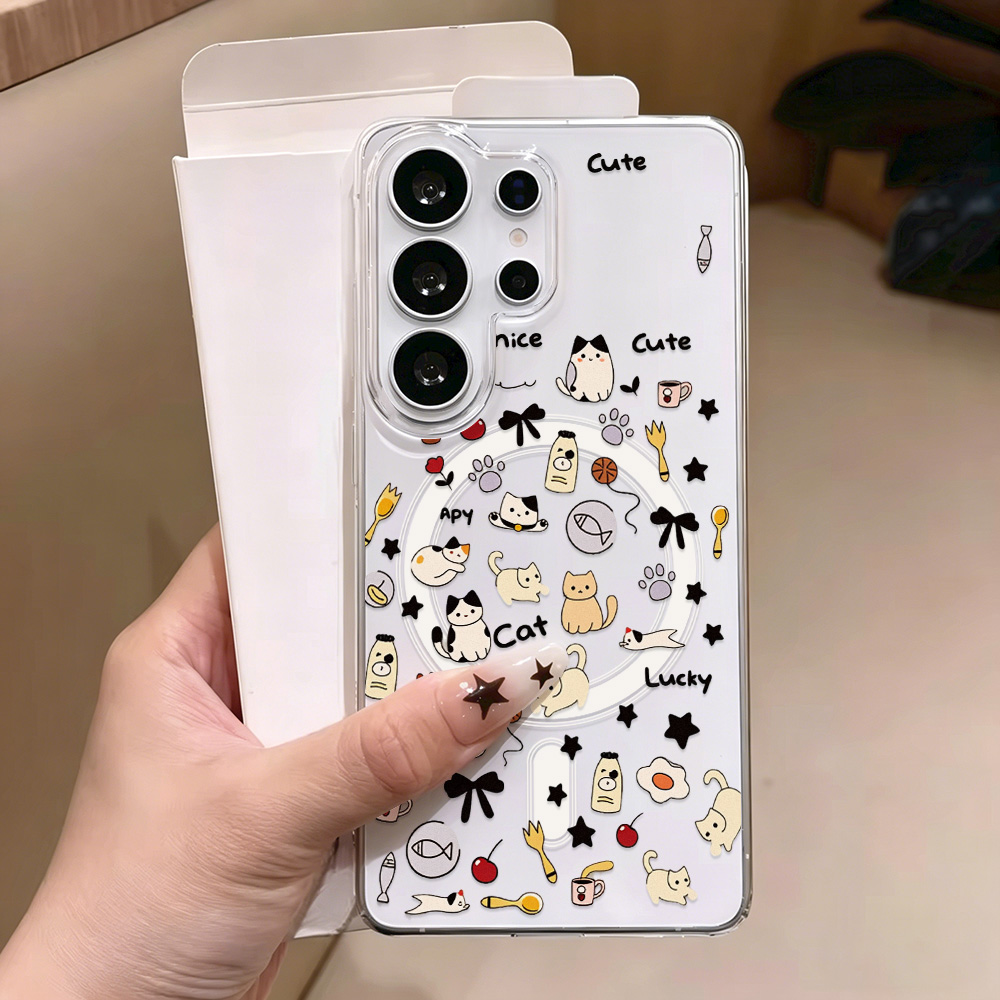 Cute Cat Magnetic Phone Case F - огляд і ціна Phone Cases Magsafe
