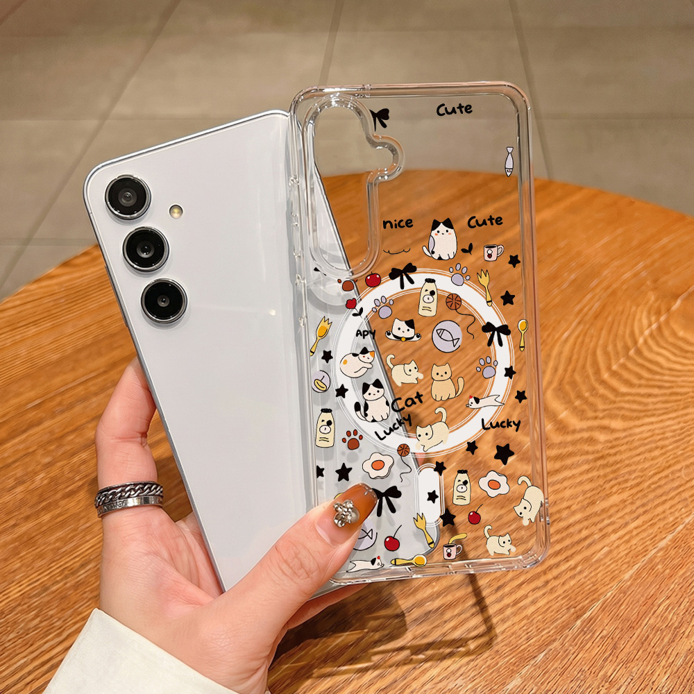 Cute Cat Magnetic Phone Case F - огляд і ціна Phone Cases Magsafe