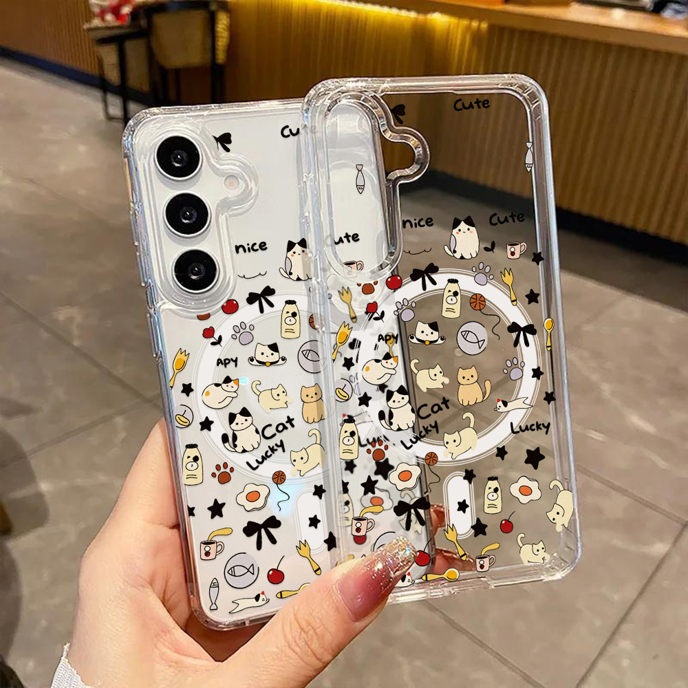 Cute Cat Magnetic Phone Case F - огляд і ціна Phone Cases Magsafe