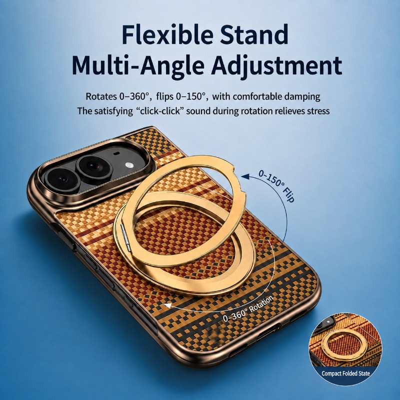 360°Rotating Metal Holder Carb - огляд і ціна Phone Cases With Magnet