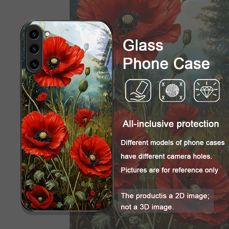 Retro Poppy Flower Bloom Hot R - огляд і ціна Phone Cases Galaxy S26 Ultra