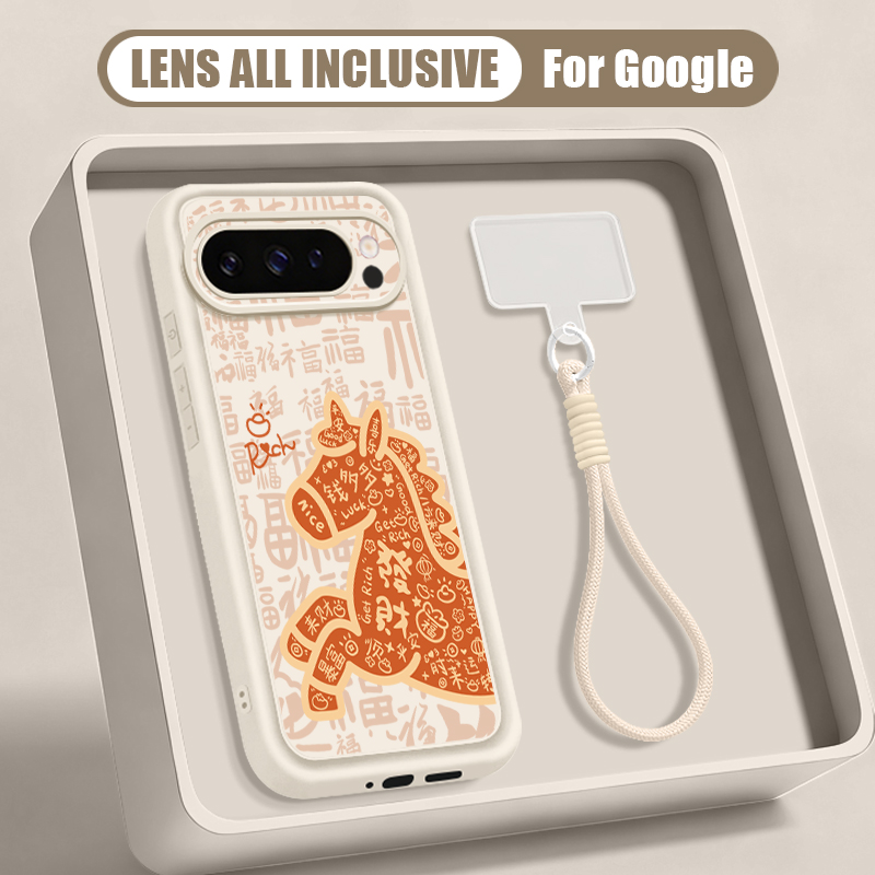 Cute Foal Print Wrist Strap La - огляд і ціна Phone Cases Google Pixel 10