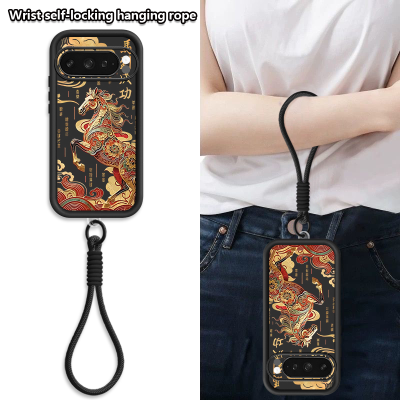 Cute Foal Print Wrist Strap La - огляд і ціна Phone Cases Google Pixel 10