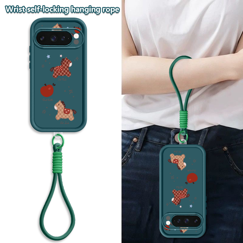 Cute Foal Print Wrist Strap La - огляд і ціна Phone Cases Google Pixel 10
