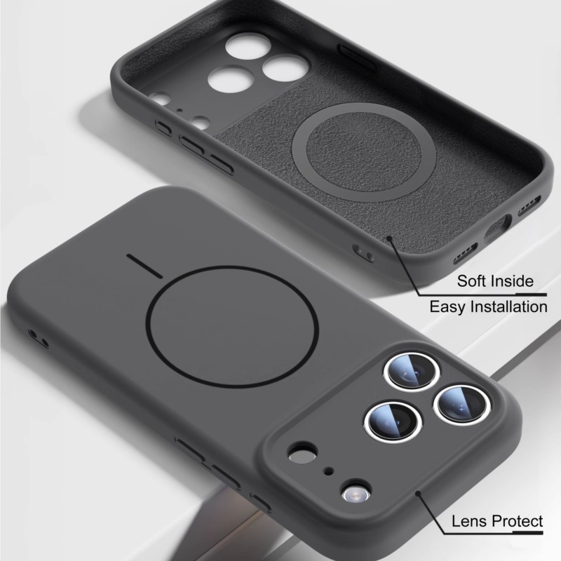 Luxury Liquid Silicone Case Fo - огляд і ціна Phone Cases With Magnet
