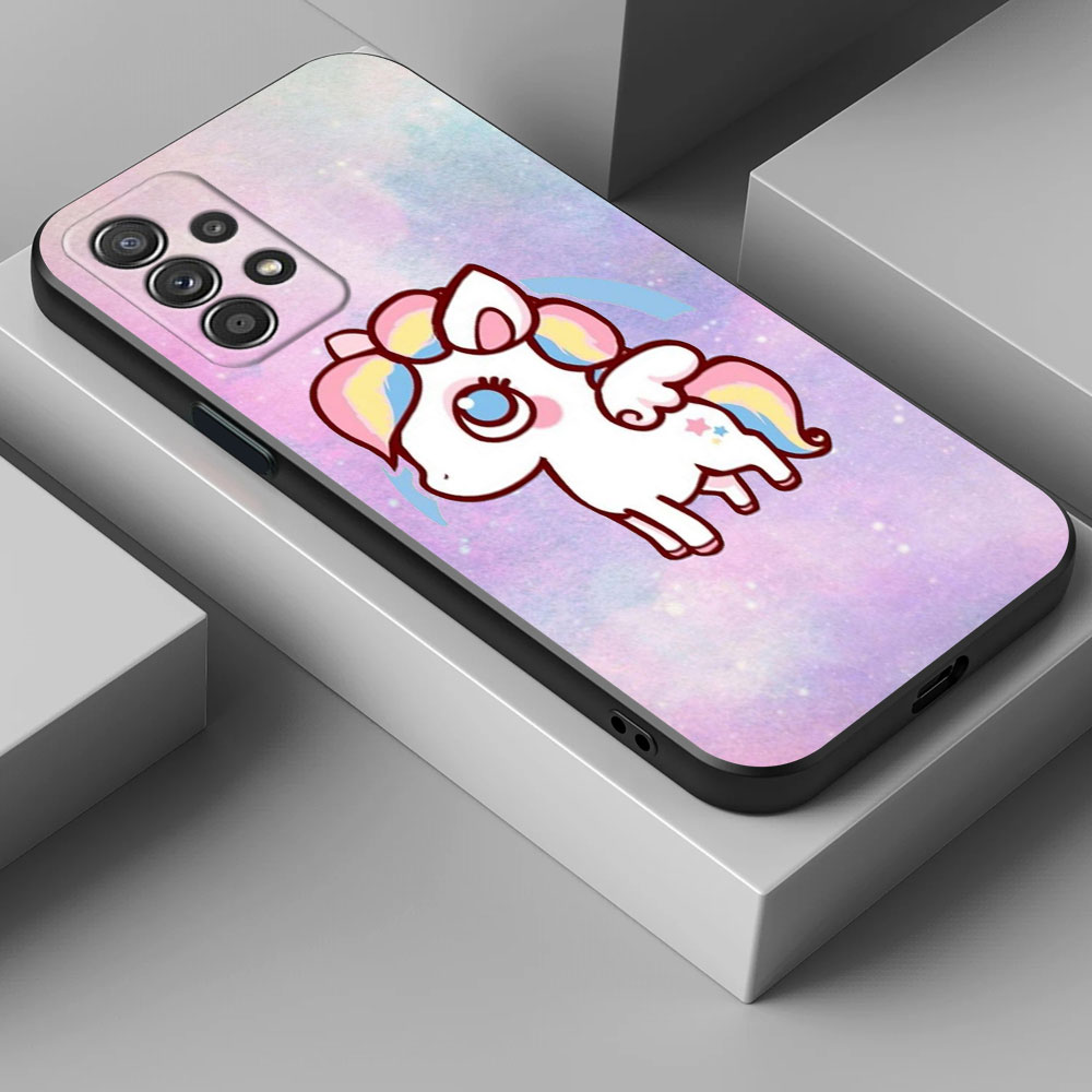 Cute Unicorn Cartoon Rainbow P - огляд і ціна Phone Cases Burga