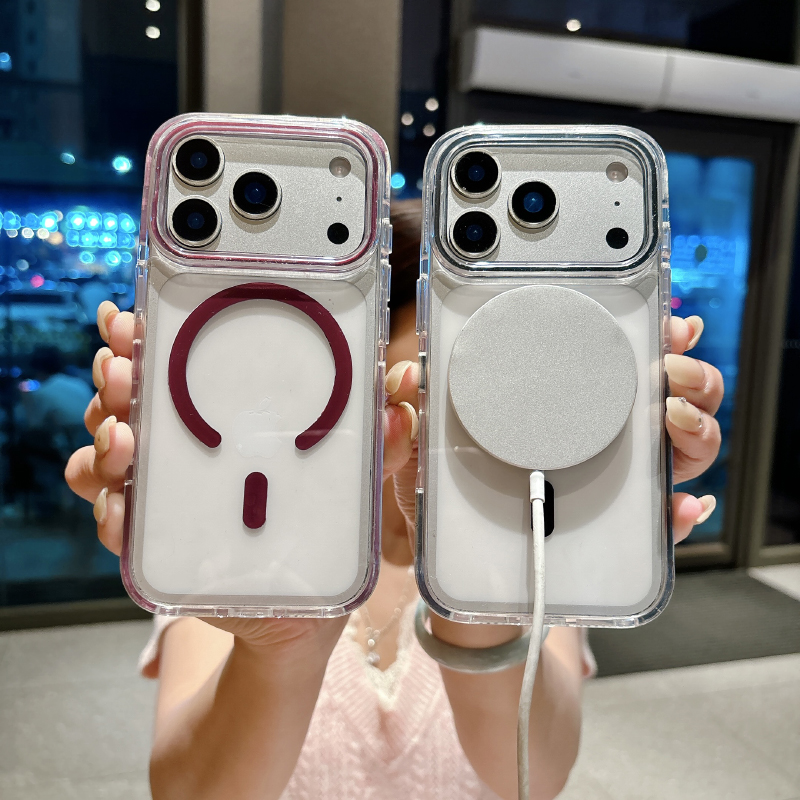 Anti Slip Border Transparent P - огляд і ціна Clear Magsafe Case