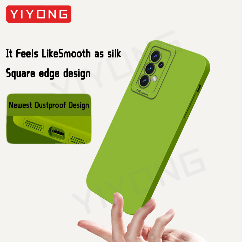 A52 A53 Case YIYONG Silky Liqu - огляд і ціна Phone Cases Burga
