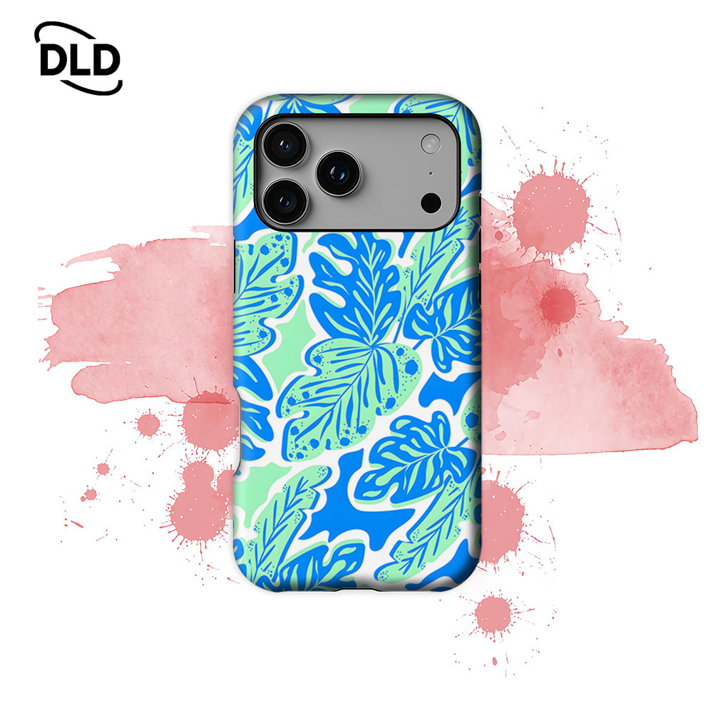 Blue Green Tropical Leaves For - огляд і ціна Phone Cases Green