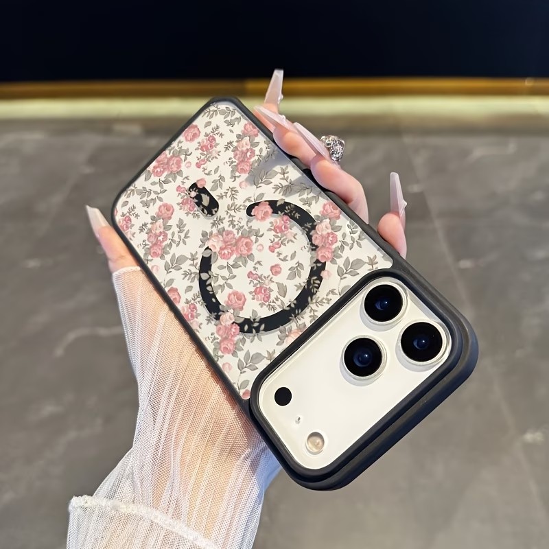 Pink Tiny Rose Clear Magnetic  - огляд і ціна Phone Cases With Magnet