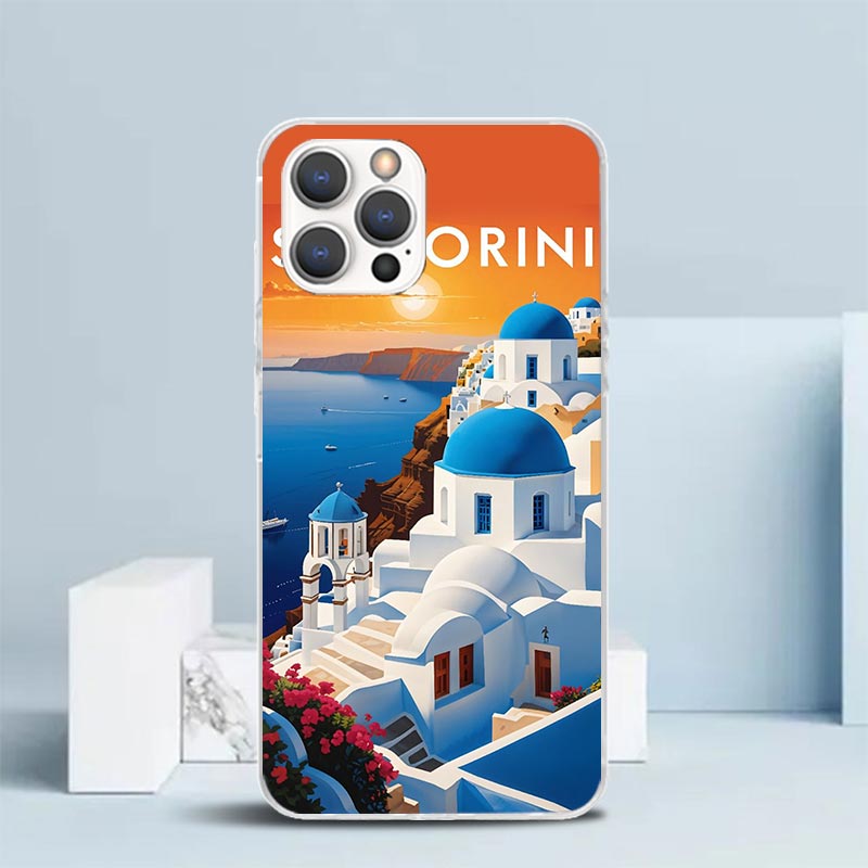 Greece In Summer Santorini Sof - огляд і ціна Phone Cases That Fit Iphone 16E