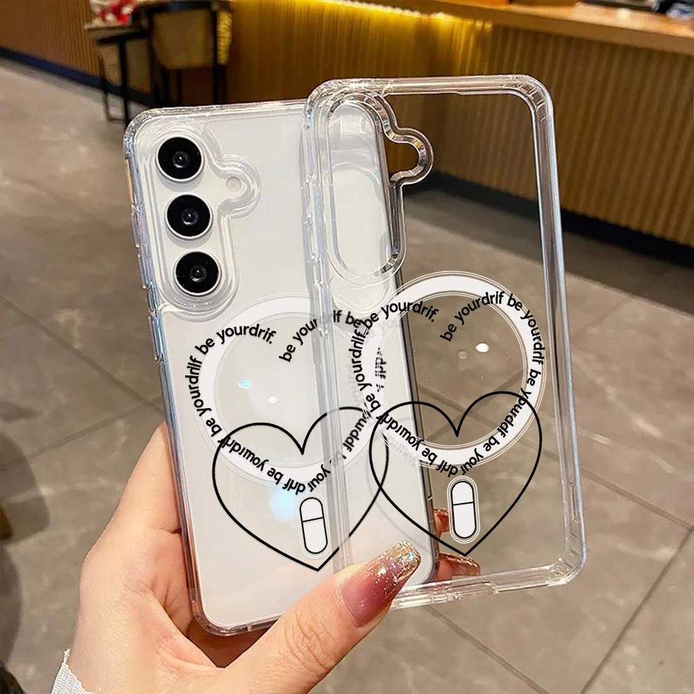For Magsafe Love Heart Phone C - огляд і ціна Clear Magsafe Case