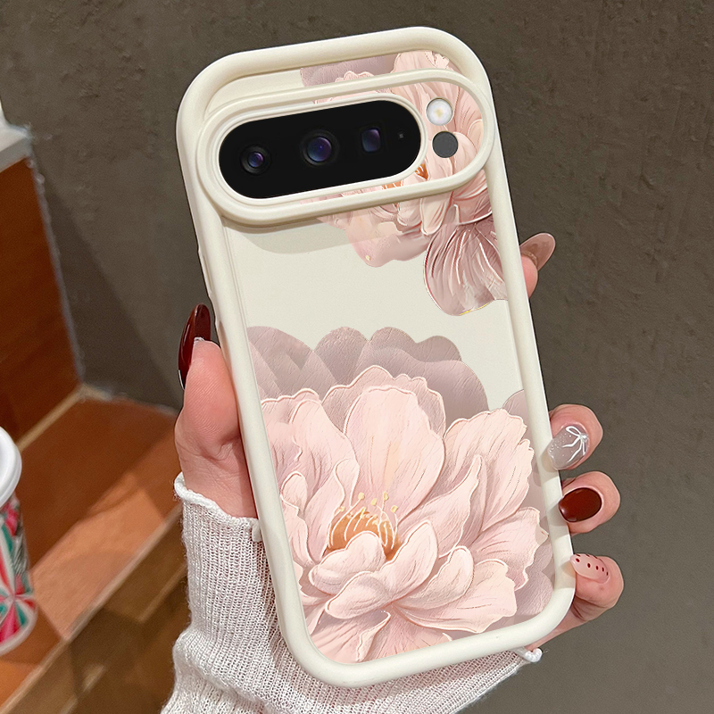 Pink Flowers Patterned Soft TP - огляд і ціна Phone Cases Google Pixel 10