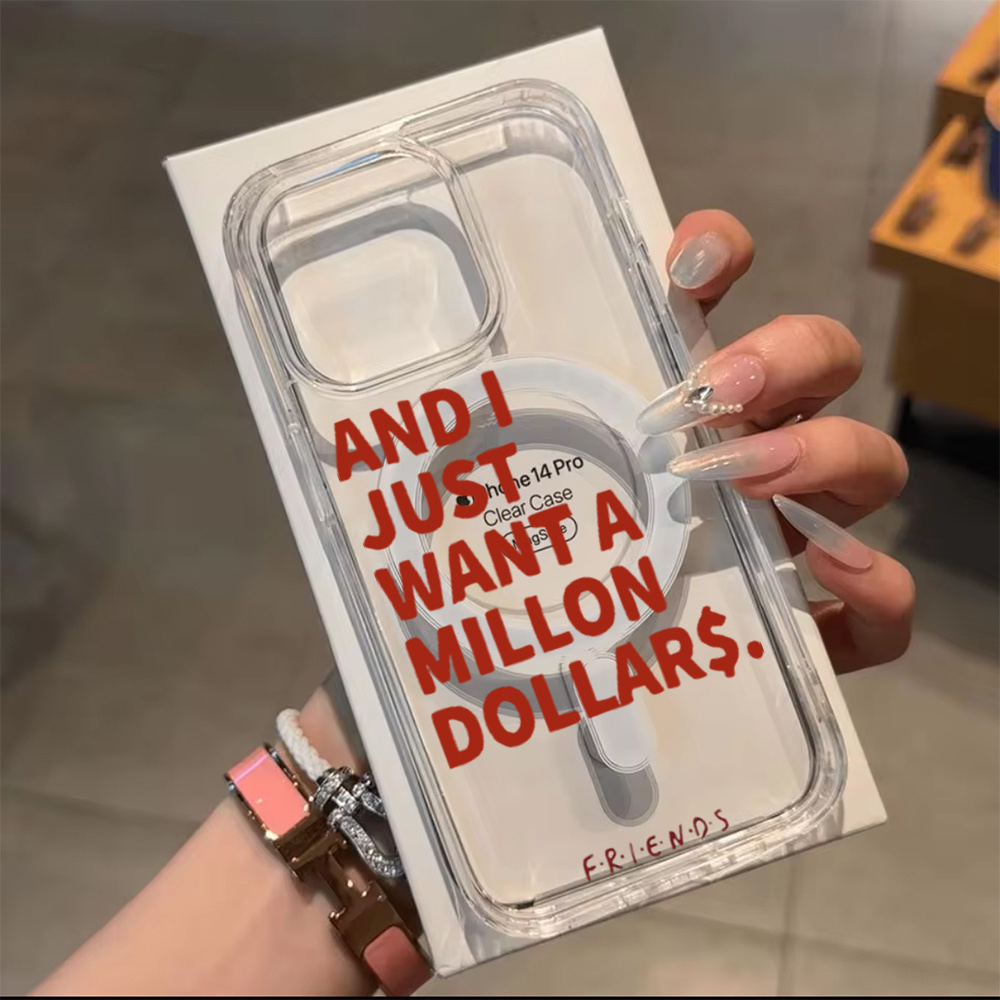 Fashion Abstract Quotes Case F - огляд і ціна Clear Magsafe Case