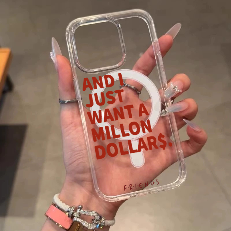 Fashion Abstract Quotes Case F - огляд і ціна Clear Magsafe Case