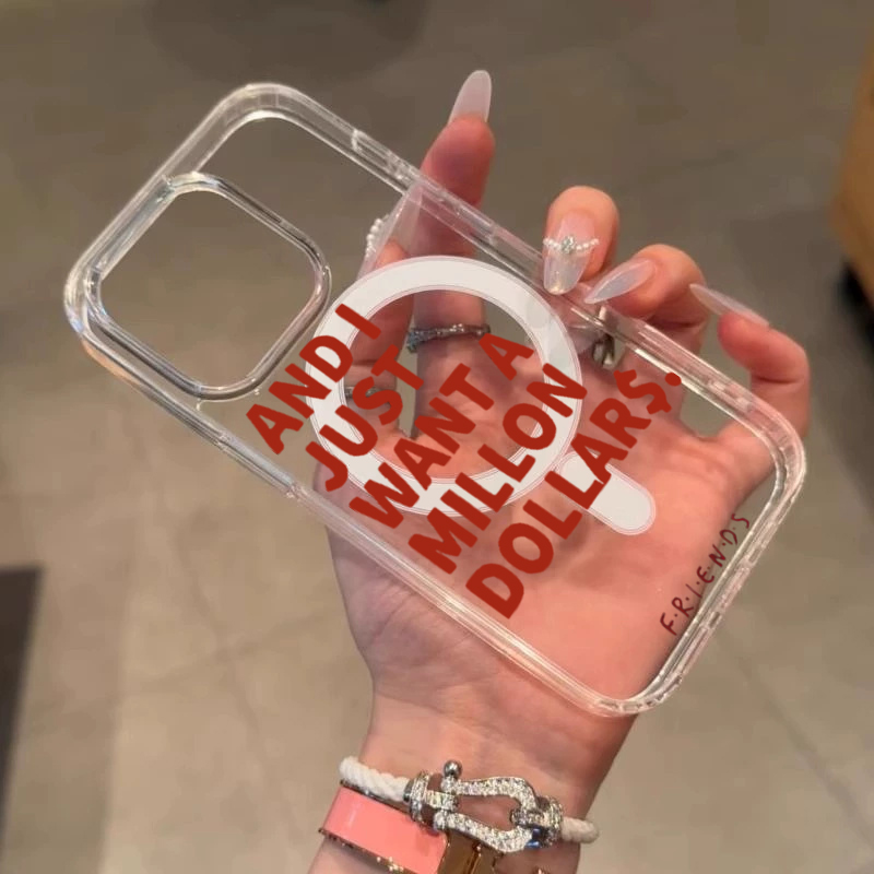 Fashion Abstract Quotes Case F - огляд і ціна Clear Magsafe Case