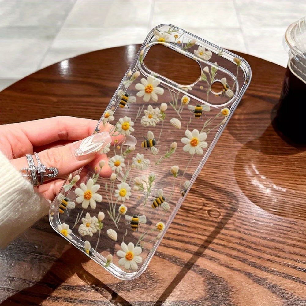 Cute Honeybee Flower Pattern S - огляд і ціна Phone Cases Google Pixel 10