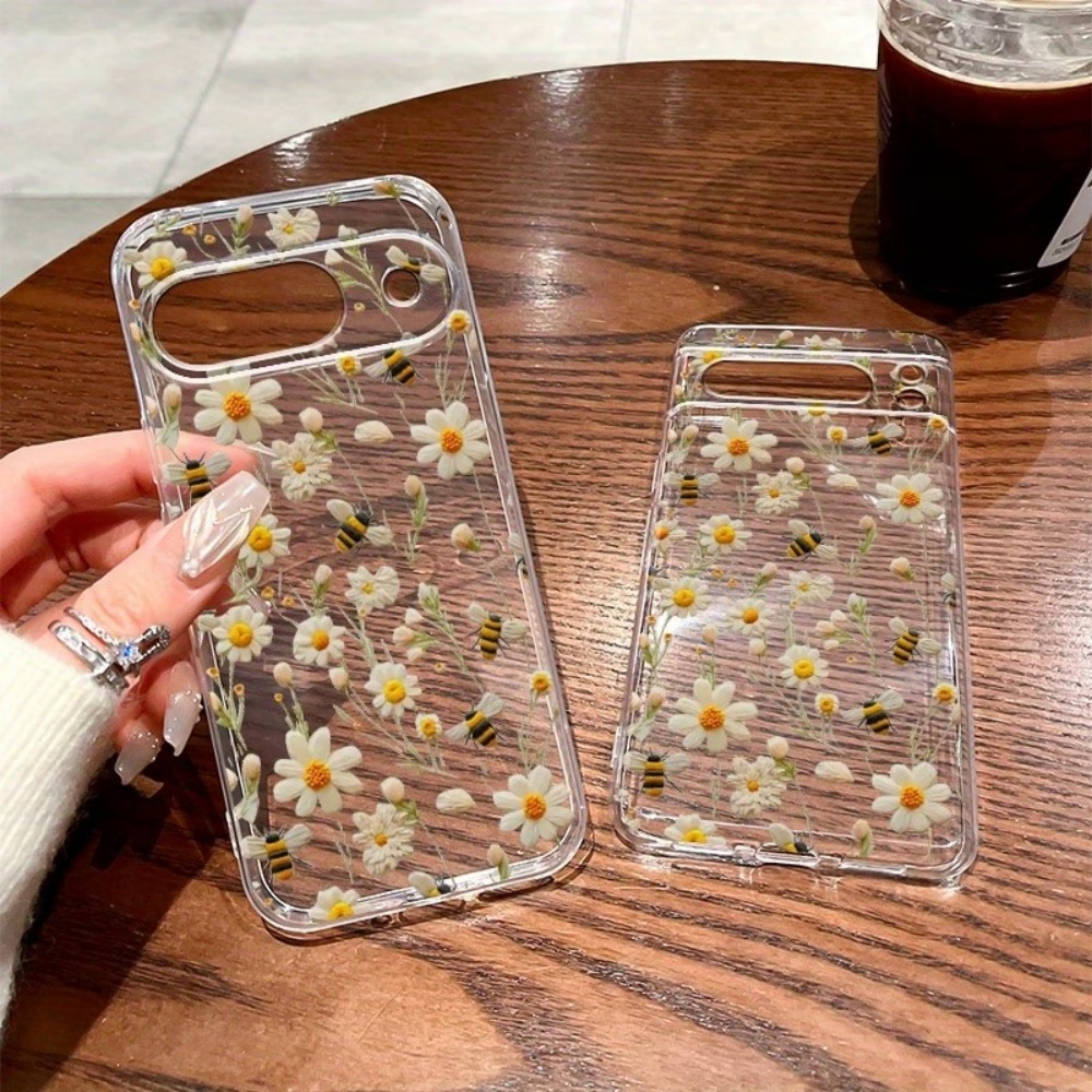 Cute Honeybee Flower Pattern S - огляд і ціна Phone Cases Google Pixel 10