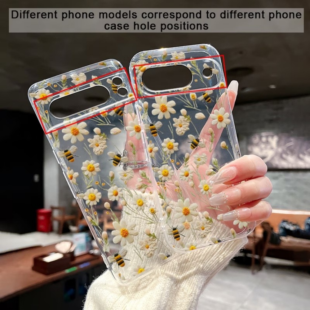 Cute Honeybee Flower Pattern S - огляд і ціна Phone Cases Google Pixel 10